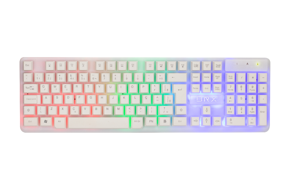 COMBO BRX GAMER CB-G593W - TECLADO, MOUSE, MOUSEPAD E HEADSET