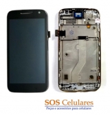 FRONTAL TOUCH/DISPLAY MOTOROLA G4 PLAY XT1600/XT1603 IMPORTADA PRETO