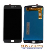 FRONTAL TOUCH/DISPLAY MOTOROLA E4 PLUS XT1773 IMPORTADO PRETO