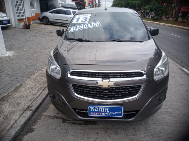 CHEVROLET SPIN LT 1.8 ANO 2013 BLINDADA