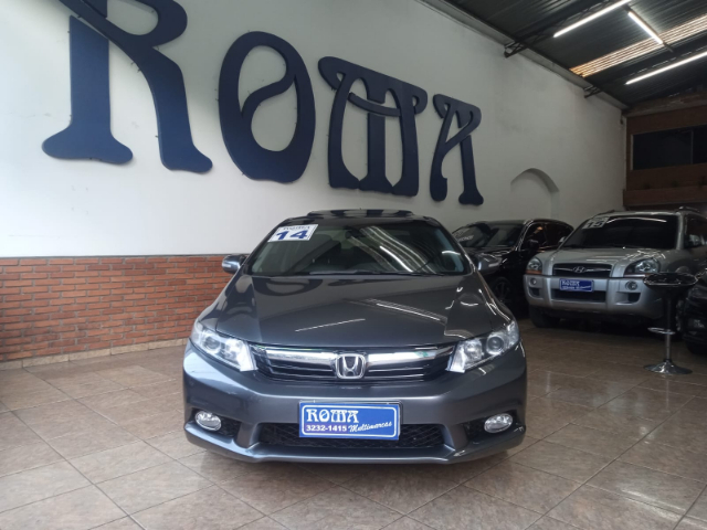 HONDA CIVIC EXR 2014 AUTOMATICO COM TETO SOLAR