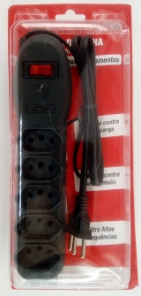 filtro de linha 5 tomadas force line