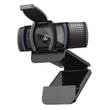 Webcam Full HD Logitech C920s com Microfone Embutido, Proteo de Privacidade, Widescreen 1080p, Compatvel Logitech Capture - 960-001257