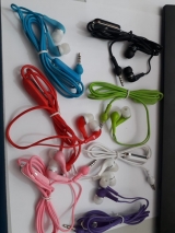 Fone De Ouvido Microfone Color Com Microfone