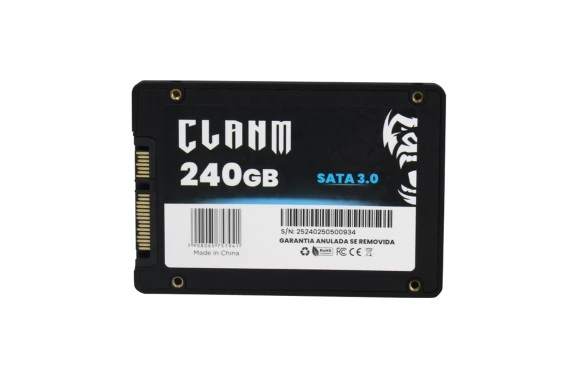 SSD CLANM, 240GB, SATA III, 2.5