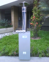 SAUNA A VAPOR  AUTOMTICA EM AO CARBONO 10 METROS CBICOS 