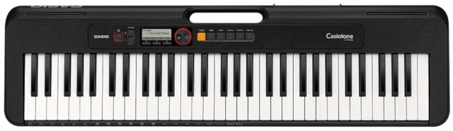 TECLADO CASIO CASIOTONE CT-S200BK C2 PRETO C�D 20395 1484