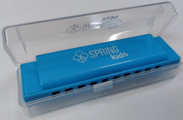 HARMONICA/GAITA INFANTIL SPRING D (C) SPK041A AZUL CD 32090