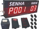 Painel Senha Guiche Impressora