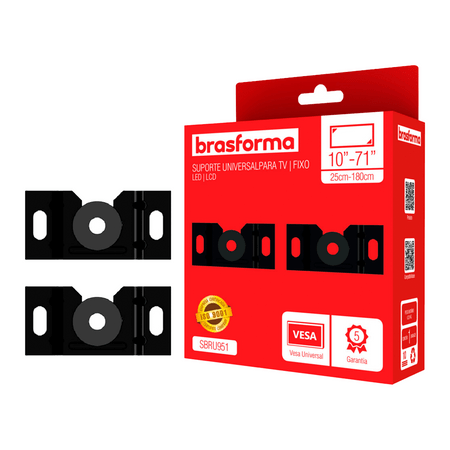 Suporte Fixo Universal Tv 10  100 Polegadas - Brasforma