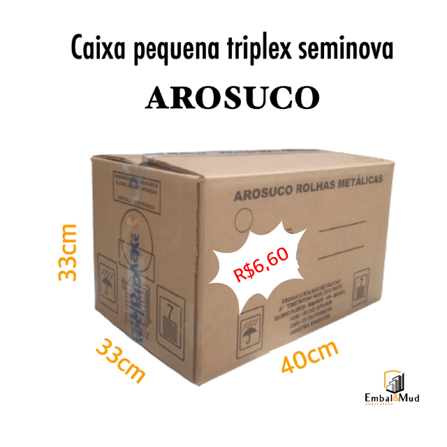 Caixa pequena AROSUCO seminova