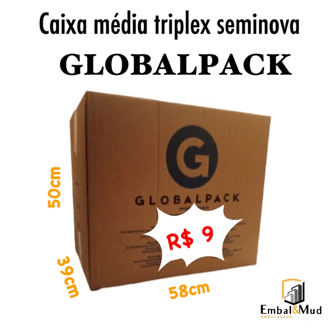 Caixa grande GLOBALPACK