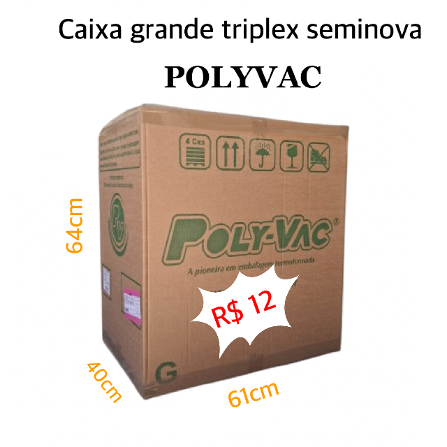 Caixa grande  POLYVAC