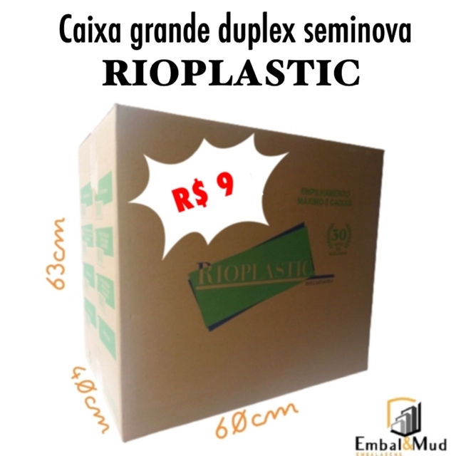 Caixa grande RIOPLASTIC