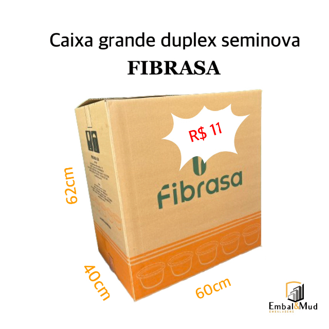 Caixa grande FIBRASA DUPLEX