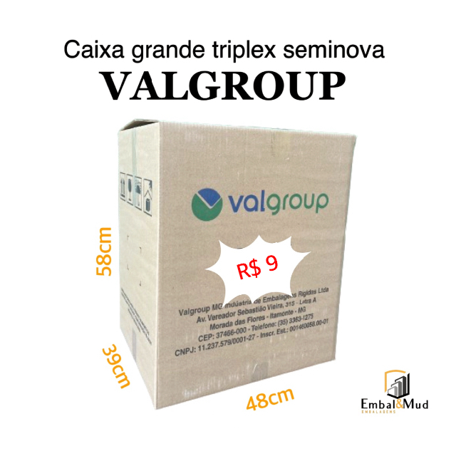 Caixa grande VALGROUP