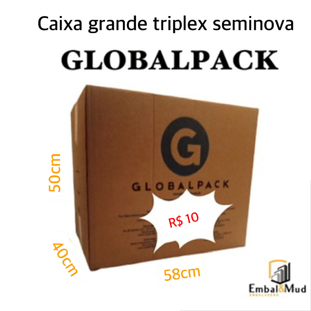 Caixa grande GLOBALPACK
