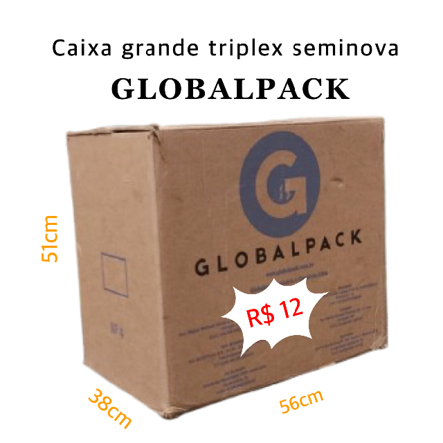 Caixa grande GLOBALPACK