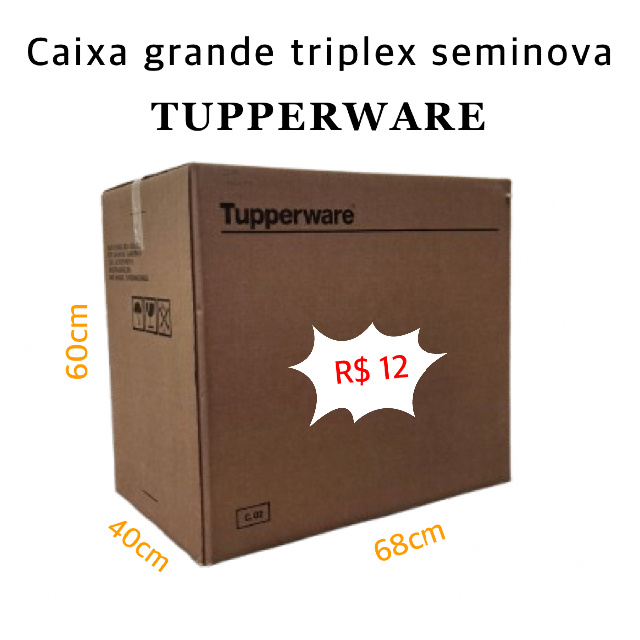 Caixa grande TUPPERWARE