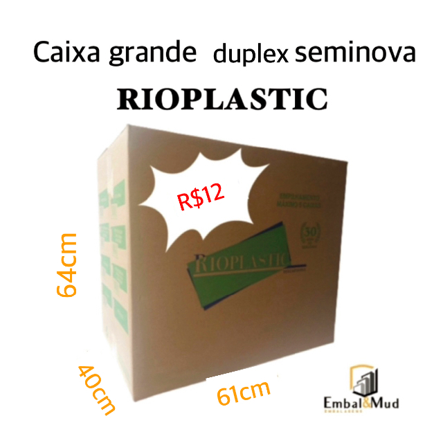 Caixa grande RIOPLASTIC