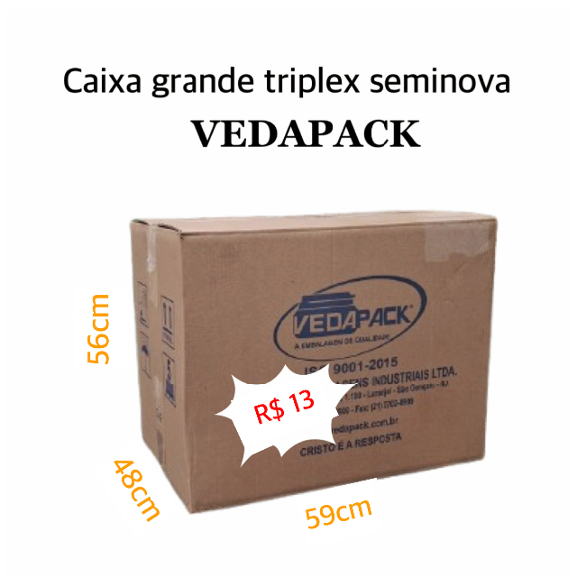 Caixa grande VEDAPACK 