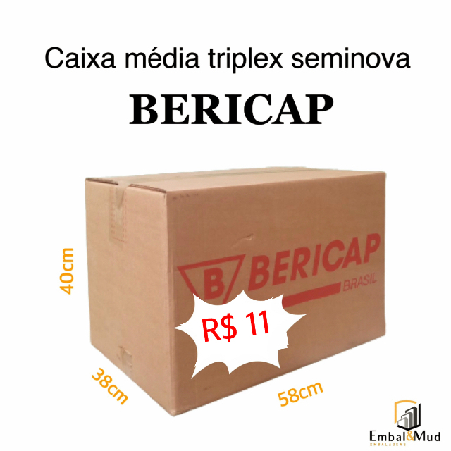 Caixa média BERICAP