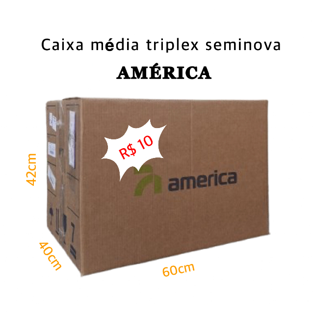 Caixa média AMÉRICA