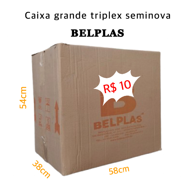 Caixa grande BELPLAS