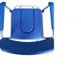 Cadeira de Rodas Higinica impermevel com Coletor - At 150Kg ? D60 ? Dellamed