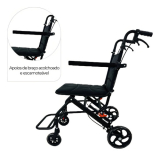 Cadeira De Transporte D90 100kg Dellamed