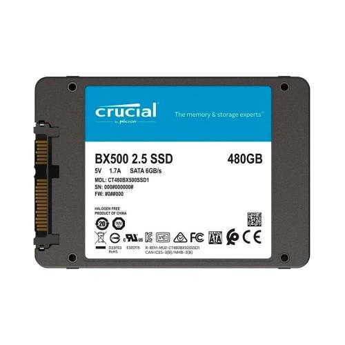 SSD SATA CRUCIAL 480GB BX500 2.5