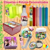 Etiqueta / Rtulo Fotogrfico Plastificado adesivado 10x7cm
