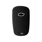Capa Silicone Chave Canivete Preto 2 Botes Chevrolet