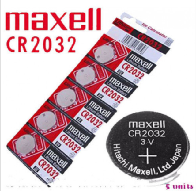 Cartela de Bateria CR2032 3v MAXELL c/5 unidades?cache=