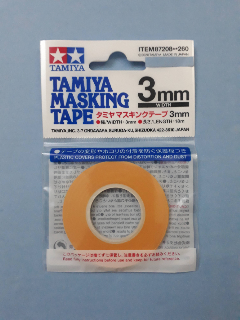 Fita Masking Tape 3mm - Refil - Tamiya