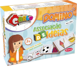  Dominó Associação de Ideias 28 Peças, 3+ Anos, Multicor, 3003