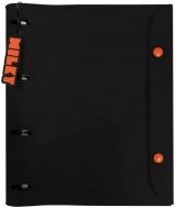 Caderno Fichario DAC Emborrachado Milky Preto 192 Fls 