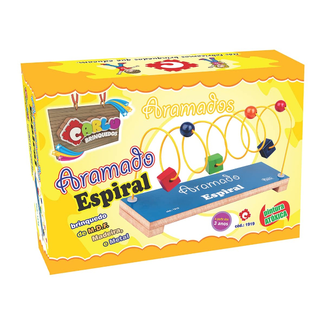 Aramado Espiral Jogo de Coordenao, 3+ Anos, Multicolorido, 1919?cache=20250904164850