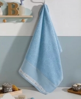 Toalha de Banho para Bordar Baby Kids (chuva de amor azul)