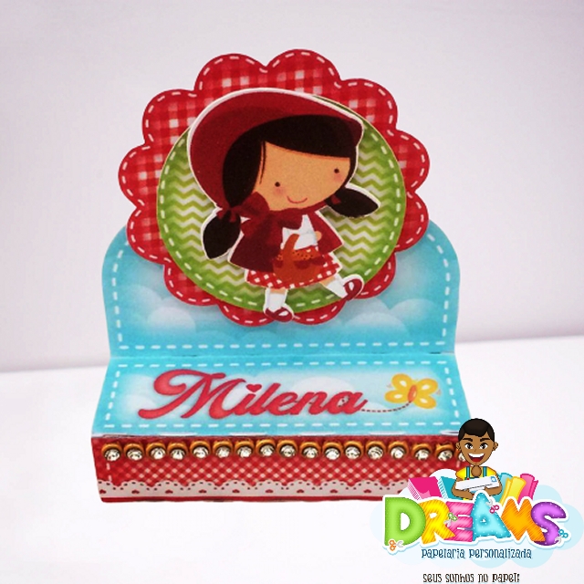 Milena Personalizados - Topo de bolo personalizado no tema Ladybug