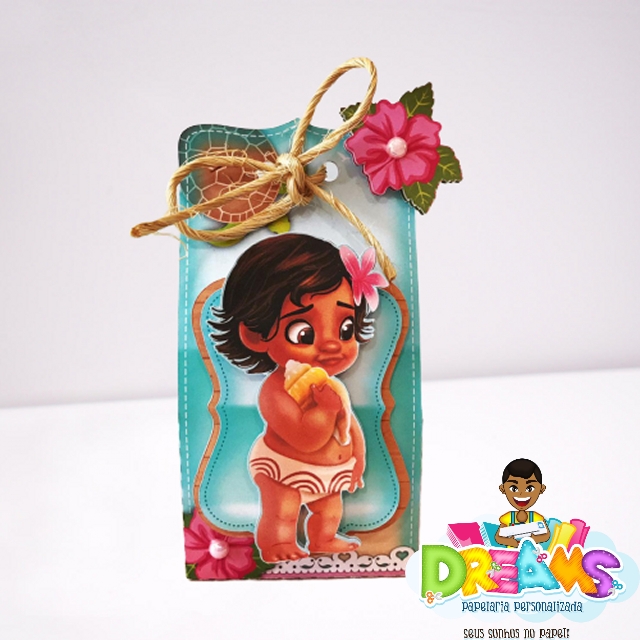 Roupa da Moana Baby personalizada Maria Clara