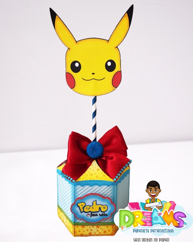 Topo de bolo Roblox  Aniversario infantil, Kit festa pokemon
