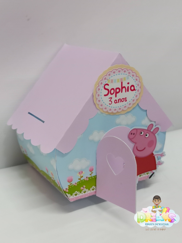 Casinha Peppa Pig por R$6,00