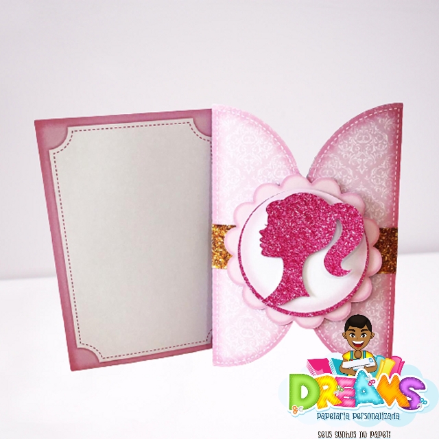 Jogo da Velha Personalizado Luxo - Barbie