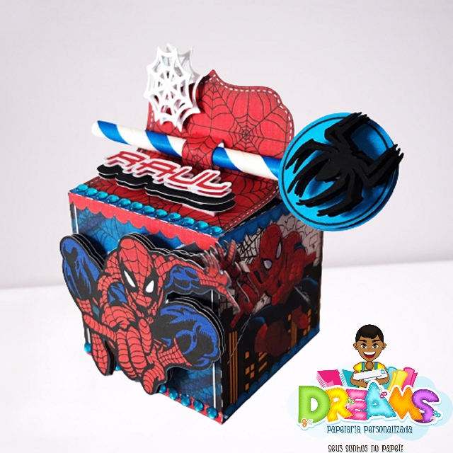 Super Heróis para Colorir - Homem Aranha, Super Homem, Batman - Brinquedos  de Papel