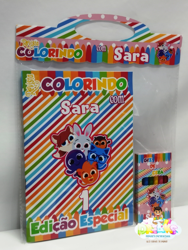Revista Colorindo - Dragon Ball
