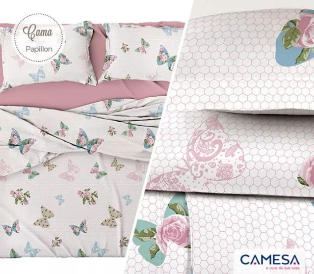 Jogo Cama Cotton Plus Casal Camesa