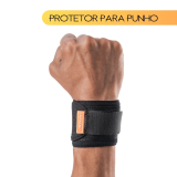 PROTETOR PARA PUNHO TAMANHO NICO HIDROLIGHT COR PRETO