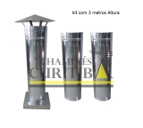 KIT CHINA GALVANIZADO 200 MM - 05