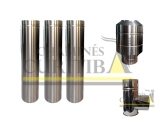 B - Kit Chamin Fogo a Lenha Inox 304 115MM